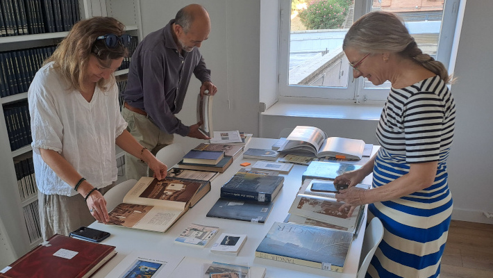 Examinando el material bibliográfico seleccionado