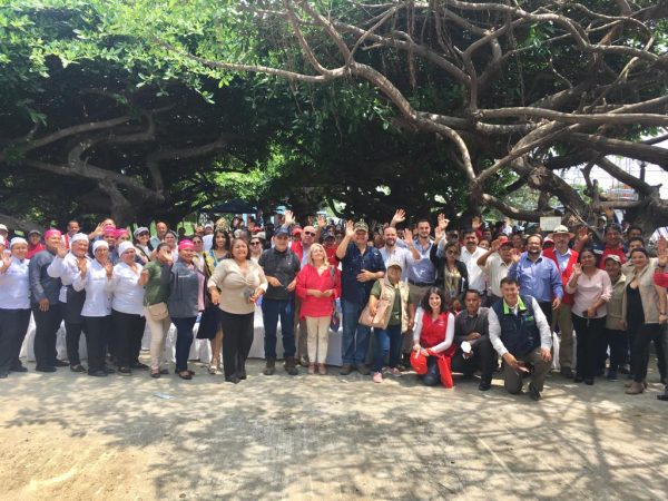 Evento de cierre en el Malecón de la Parroquia de Yaguachi Viejo Cone.