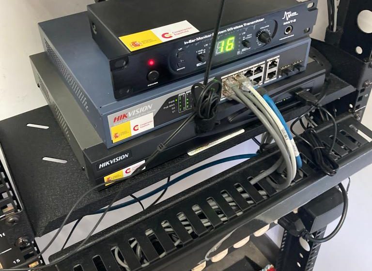 Equipamiento de las cámaras