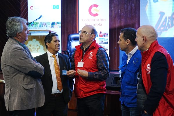 Representantes de AECID y UE participaron en Foro de presentación de resultados este 24 de marzo. Al evento asistió el prefecto de Imbabura y presidente de la Mancomunidad del Norte, Pablo Jurado.